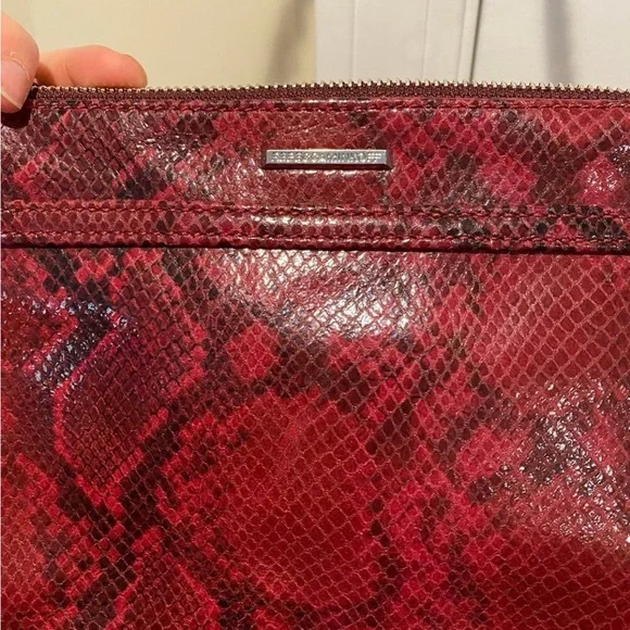Rebecca minkoff snake skin crossbody - Picture 3 of 6
